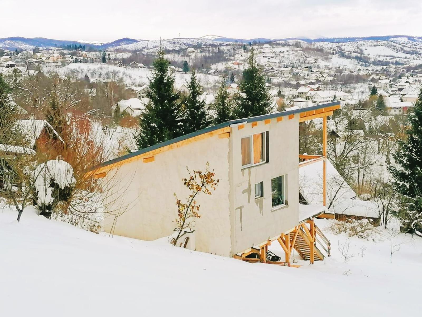 Rainbow Chalet Bran  Bagian luar foto
